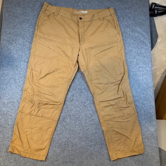 Carhartt Other - Carhartt Rugged Flex Relaxed Fit Double Front Utility Work Pants BN2802-M Brown